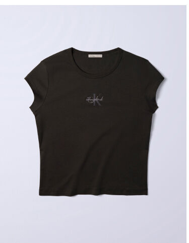 Jung Kook for Calvin Klein Monogram Baby Tee 